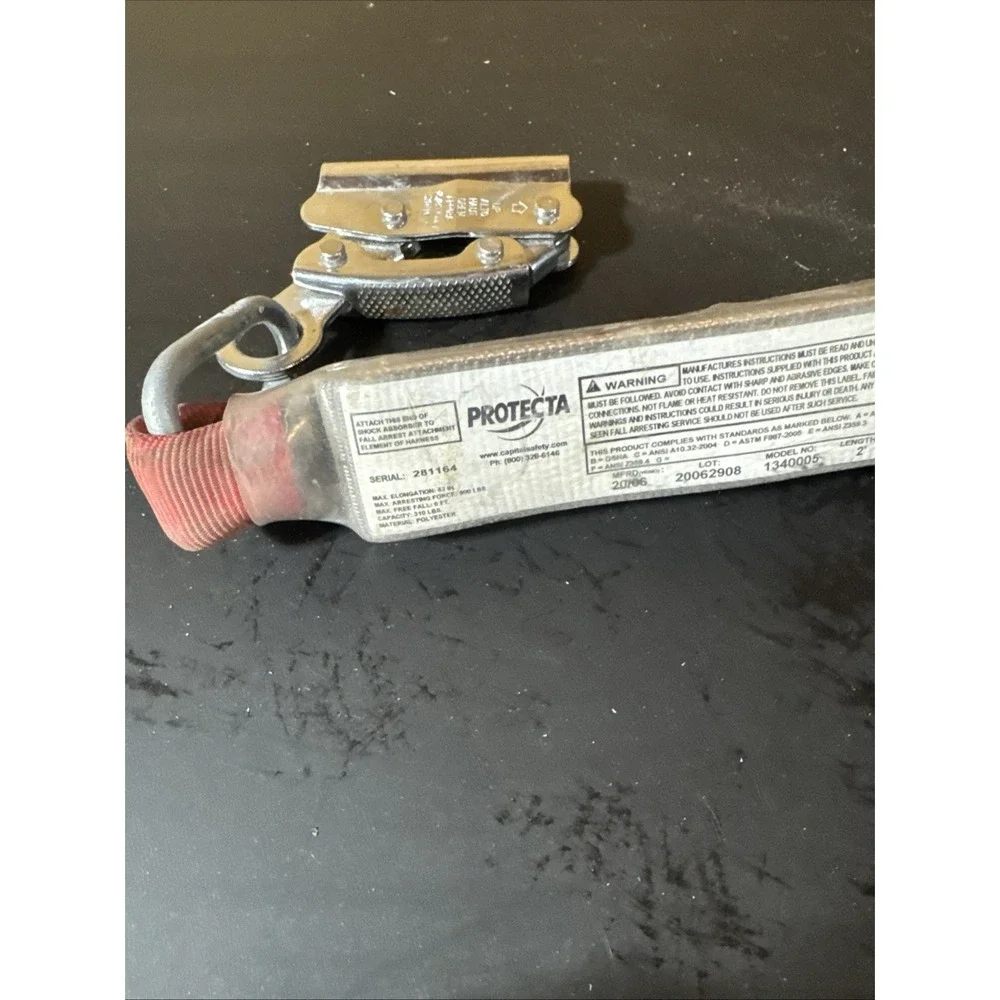 3M Protecta Rope Adjuster with Lanyard 1340005 1 EA